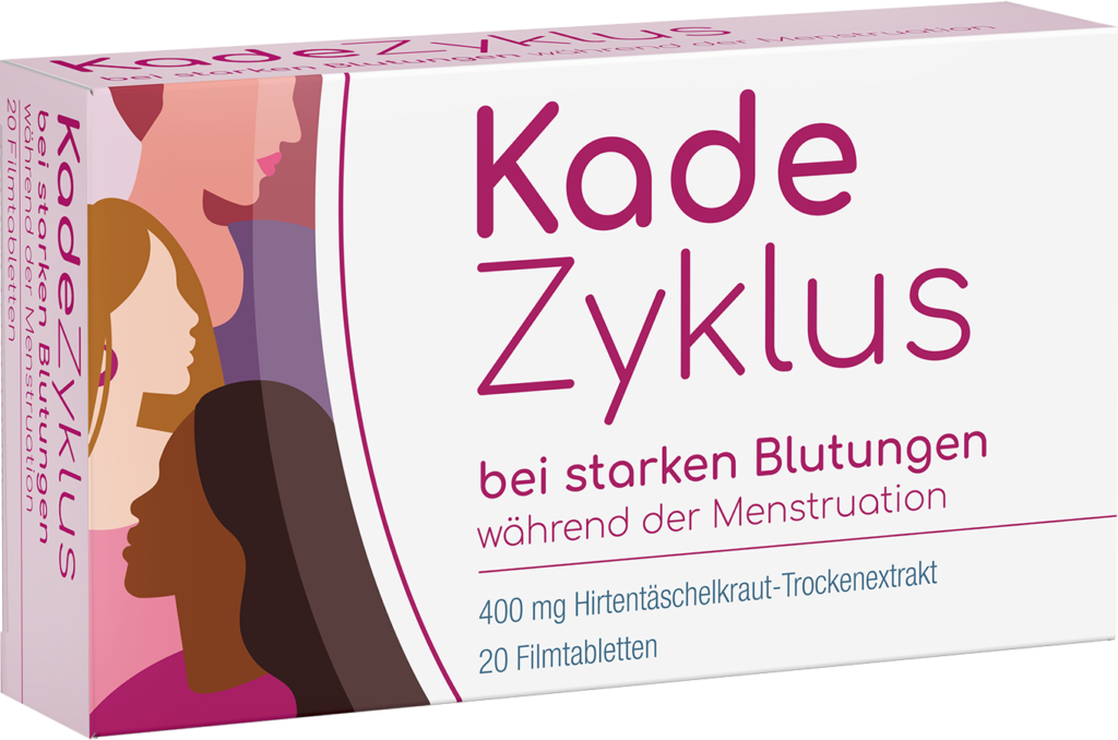 KadeZyklus bei starken Blutungen während der Menstruation