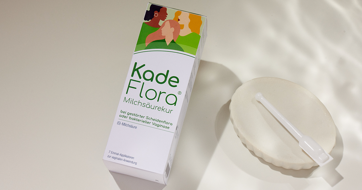 KadeFlora Milchsäurekur: Milchsäurebakterien für die Vaginalflora