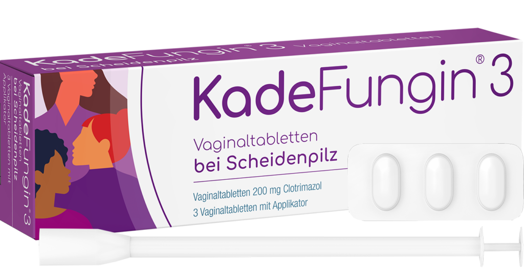 KadeFungin 3 Vaginaltabletten bei Scheidenpilz