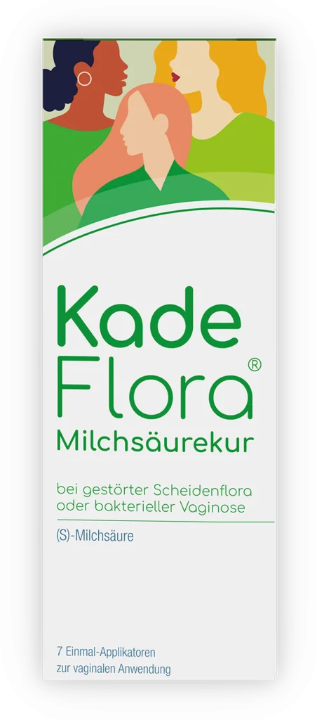 KadeFlora Milchsäurekur bei gestörter Scheidenflora oder bakterieller Vaginose