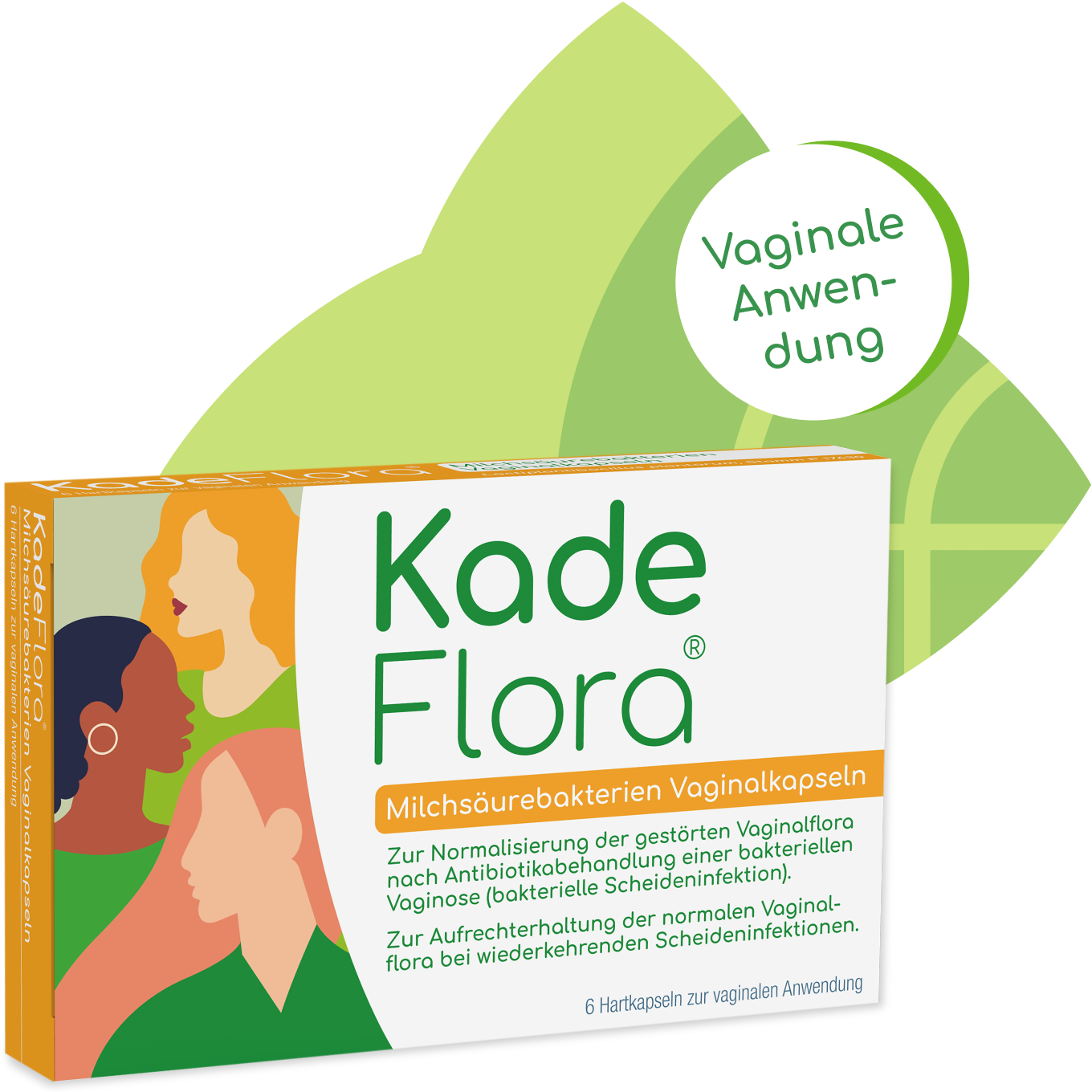 KadeFlora Milchsäurebakterien Vaginalkapseln