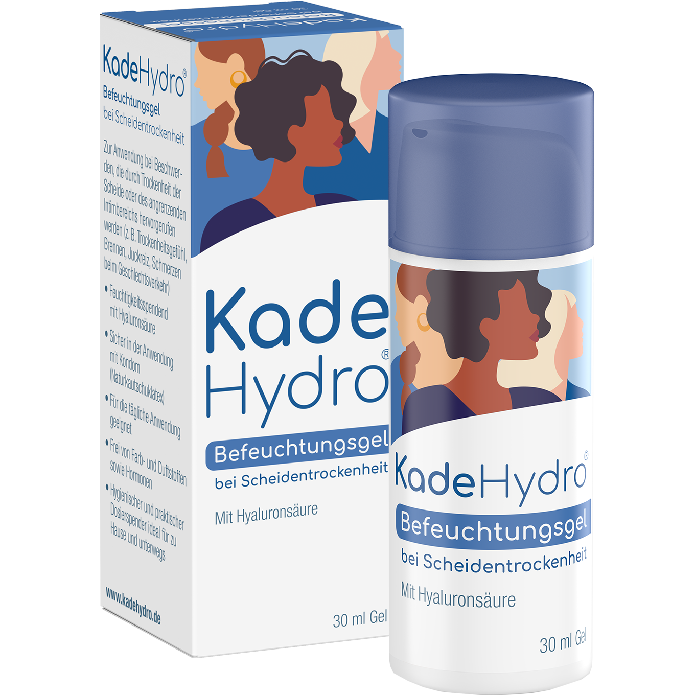 KadeHydro Befeuchtungsgel bei Scheidentrockenheit