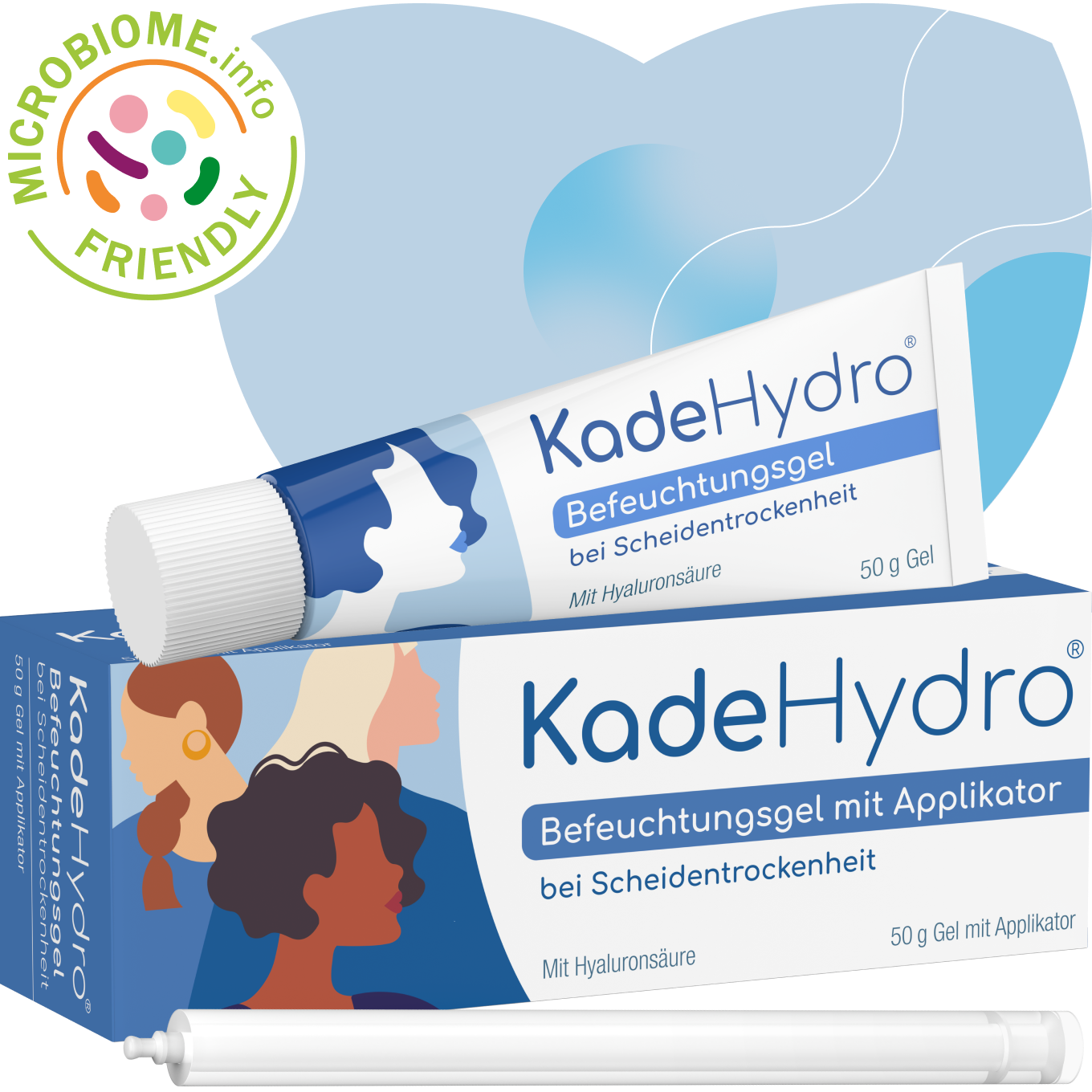 KadeHydro Befeuchtungsgel mit Applikator