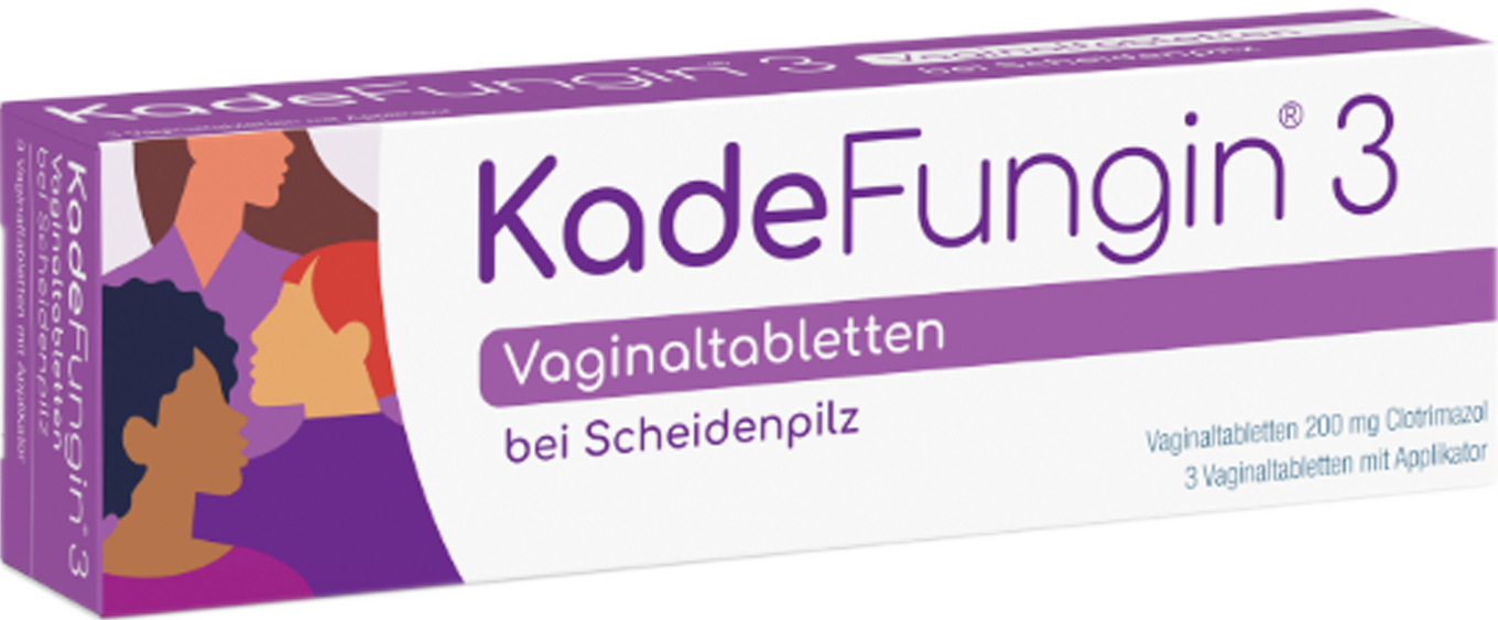 KadeFungin 3 Vaginaltabletten bei Scheidenpilz