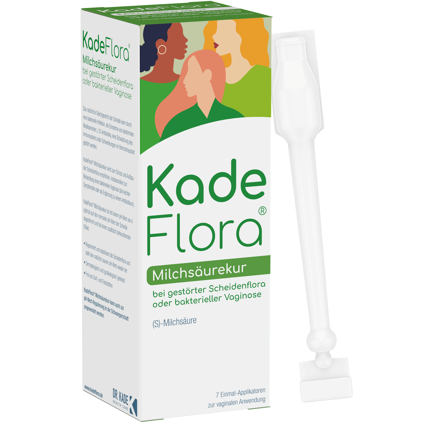 KadeFlora® Milchsäurekur mit 7 Einmal-Applikatoren