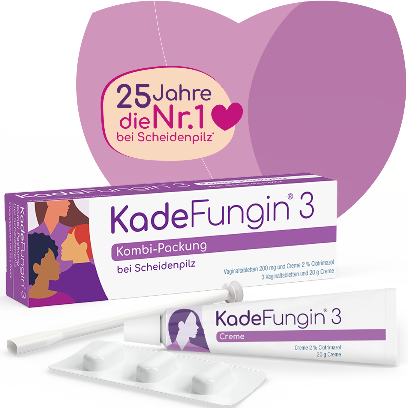 KadeFungin3 | Kombi-Packung bei Scheidenpilz – 25 Jahre die Nr.1 bei Scheidenpilz KadeFungin3 | Kombi-Packung bei Scheidenpilz – 25 Jahre die Nr.1 bei Scheidenpilz